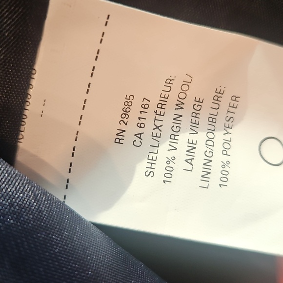 Vintage Pendleton Women’s Blue Wool Blazer Classic Business Casual Jacket 10 - Picture 7 of 12